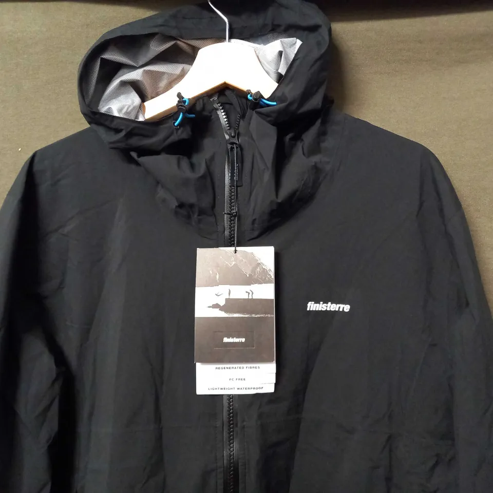 FINISTERRE RAINBIRD JACKET IN BLACK - SMALL