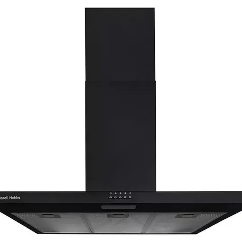 BOXED RUSSELL HOBBS RHTCH900B1B CHIMNEY COOKER HOOD - BLACK