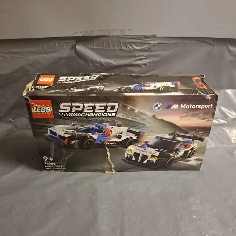 LEGO SPEED CHAMPIONS MOTORPORT BMW M4 GT3 & BMW M HYBRID V8 76922