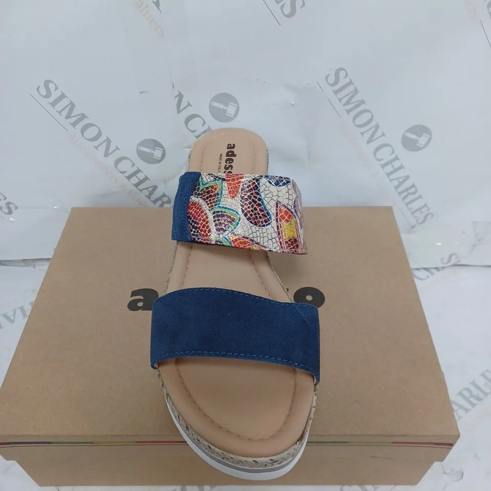 ADESSO WEDGED SANDALS SIZE 8