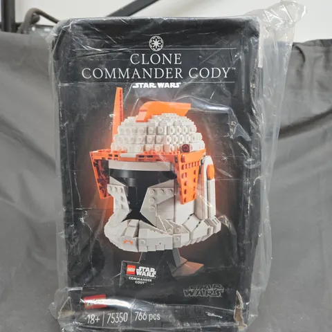 BOXED LEGO STAR WARS CLONE COMMANDER CODY HELMET [SET 75350]