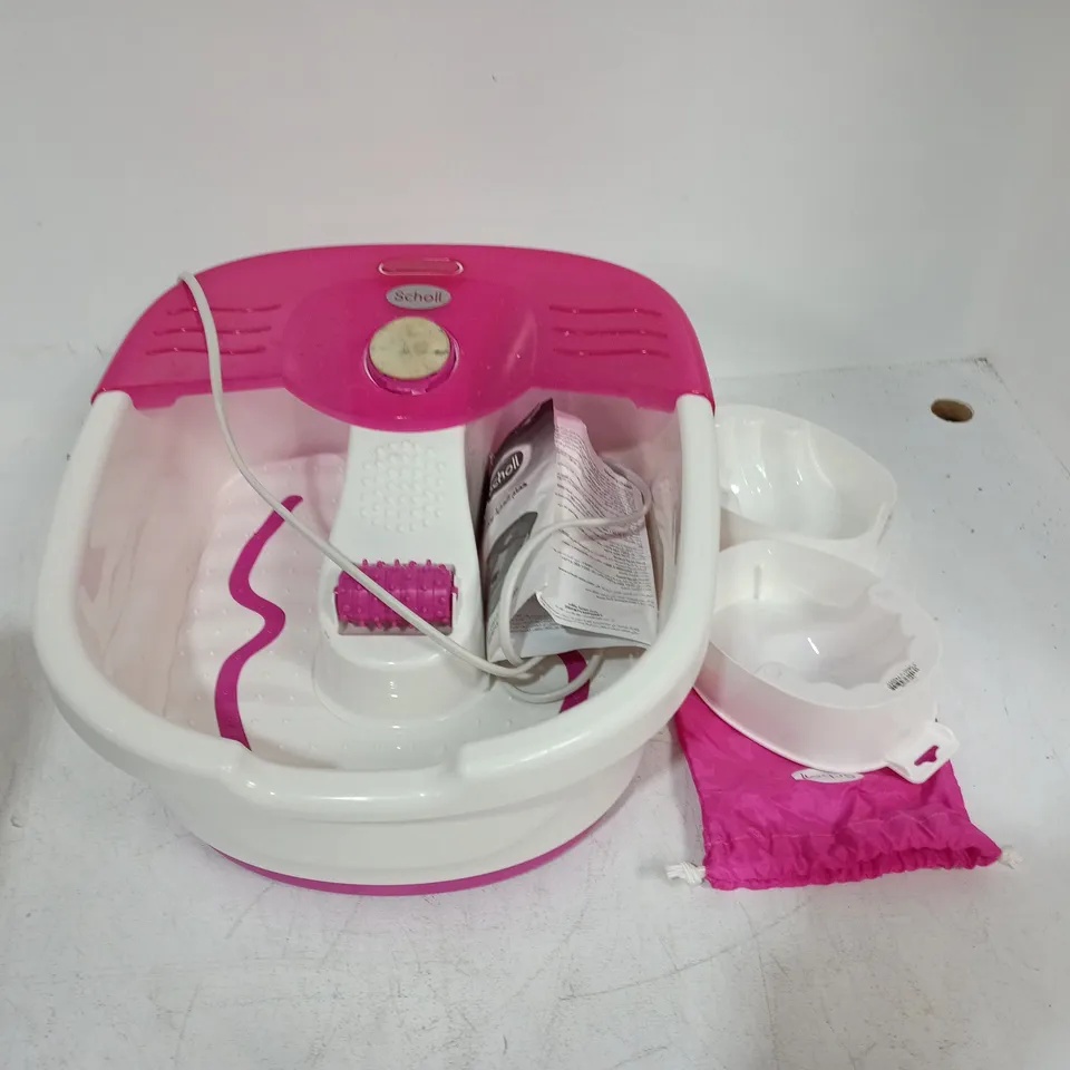 SCHOLL PEDICURE FOOT SPA