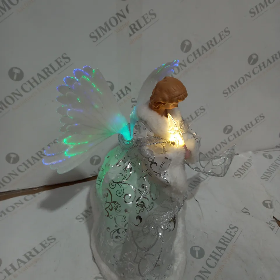 BOXED MR CHRISTMAS FIBER OPTIC ANIMATED ANGEL