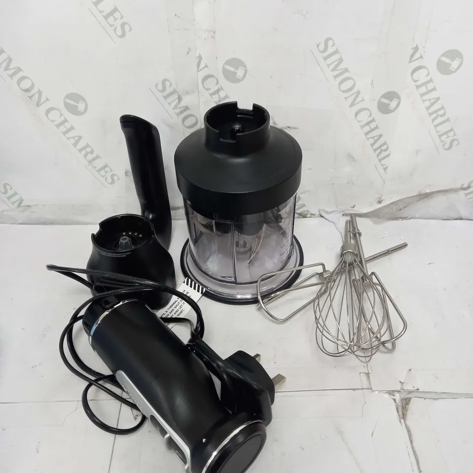 BOXED NINJA FOODI 3-IN-1 HAND BLENDER, MIXER & CHOPPER CI100UK