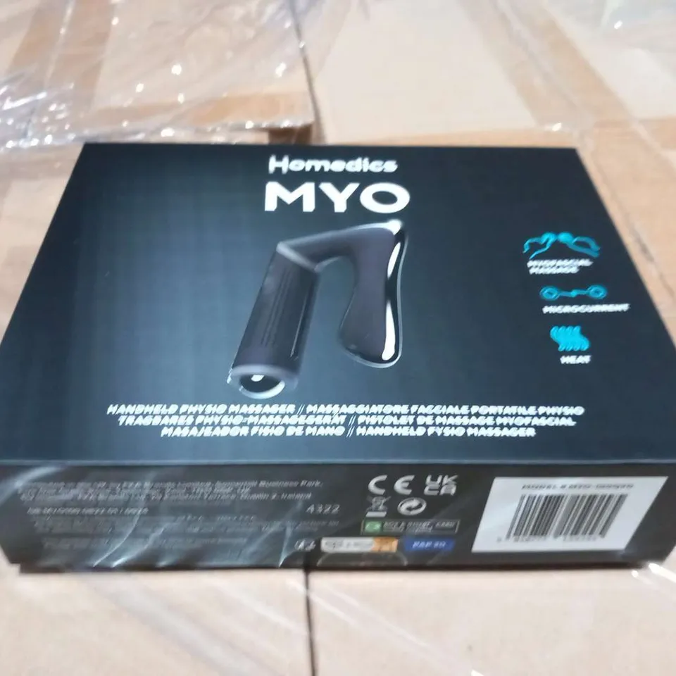 BOXED HOMEDICS MYO HANDHELD PHYSIO MASSAGER 