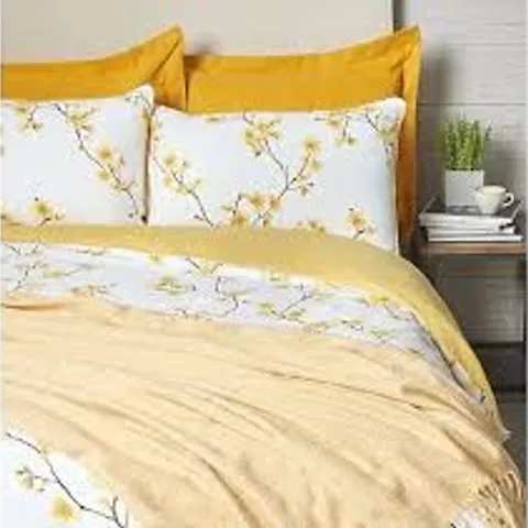 COZEE HOME ULTIMATE 7 PIECE DUVET SET & THROW BOTANICAL COLLECTION