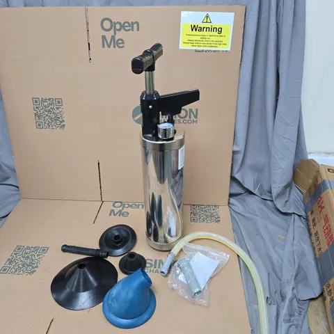 GQ-4X PNEUMATIC PIPE CLEANER WITH ATTACHMENTS