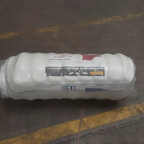 QUALITY BAGGED AND ROLLED AIRSPRUNG 90CM SINGLE MATTRESS