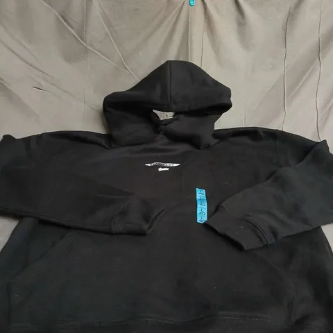 STUSSY BLACK HOODIE SIZE L