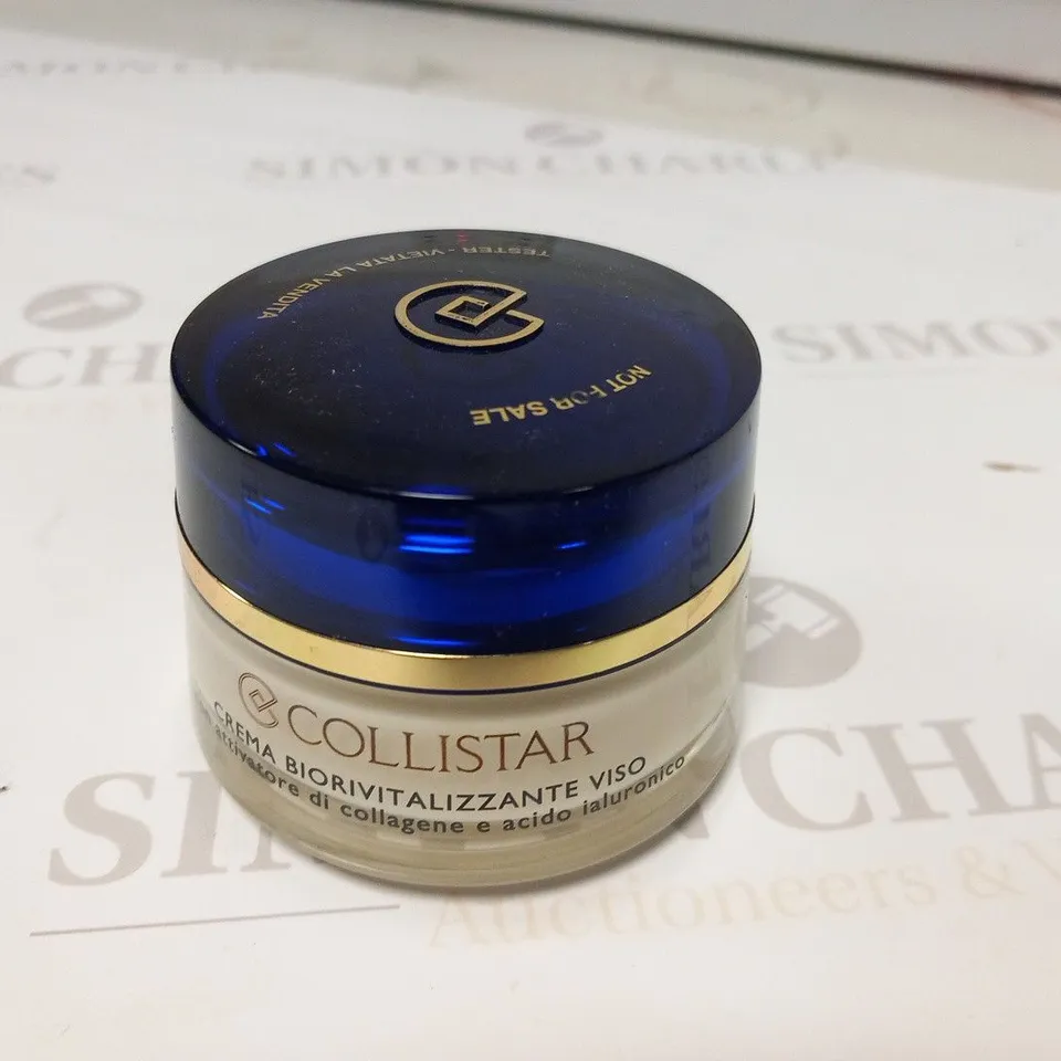 12 BOXED COLLISTAR BIOREVITALIZING FACE CREAM 50ML