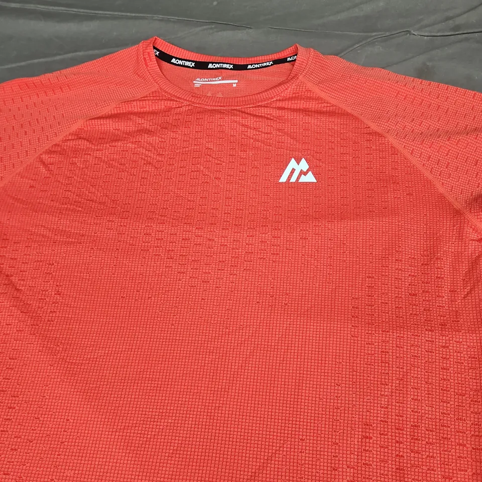 MONTIREX TRAIL LOGO TEE - SIZE M