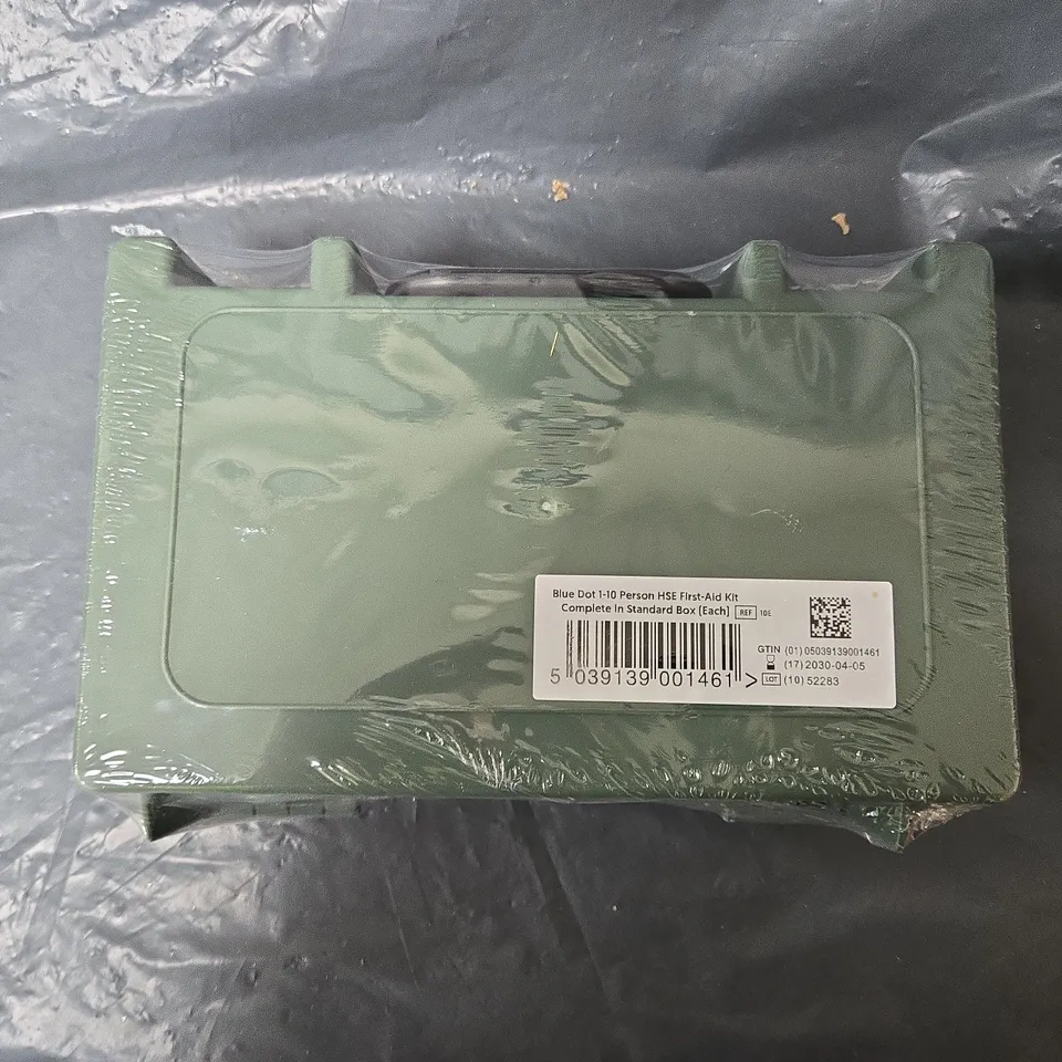 BLUE DOT 1-10 PERSON HSE FIRST-AID KIT – COMPLETE IN STANDARD BOX