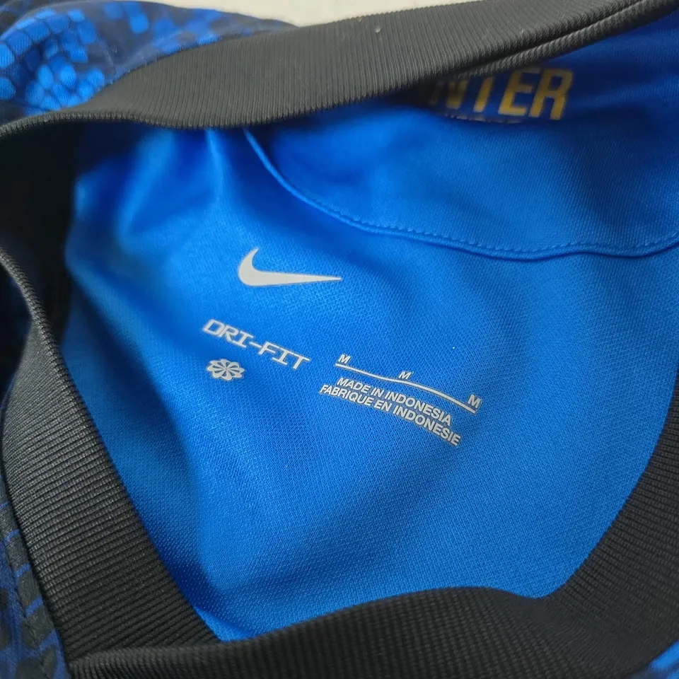 INTER MILAN NIKE DRI-FIT FOOTBALL SHIRT, ADULT M
