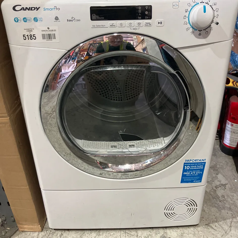 CANDY SMART PRO CSOEH9A2DCE FREESTANDING HEAT PUMP TUMBLE DRYER- COLLECTION ONLY