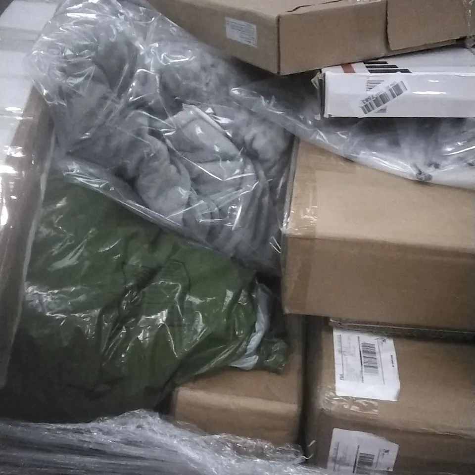 PALLET OF ASSORTED ITEMS INCLUDING FIMEI PRESSURE COFFE MACHINE, 
