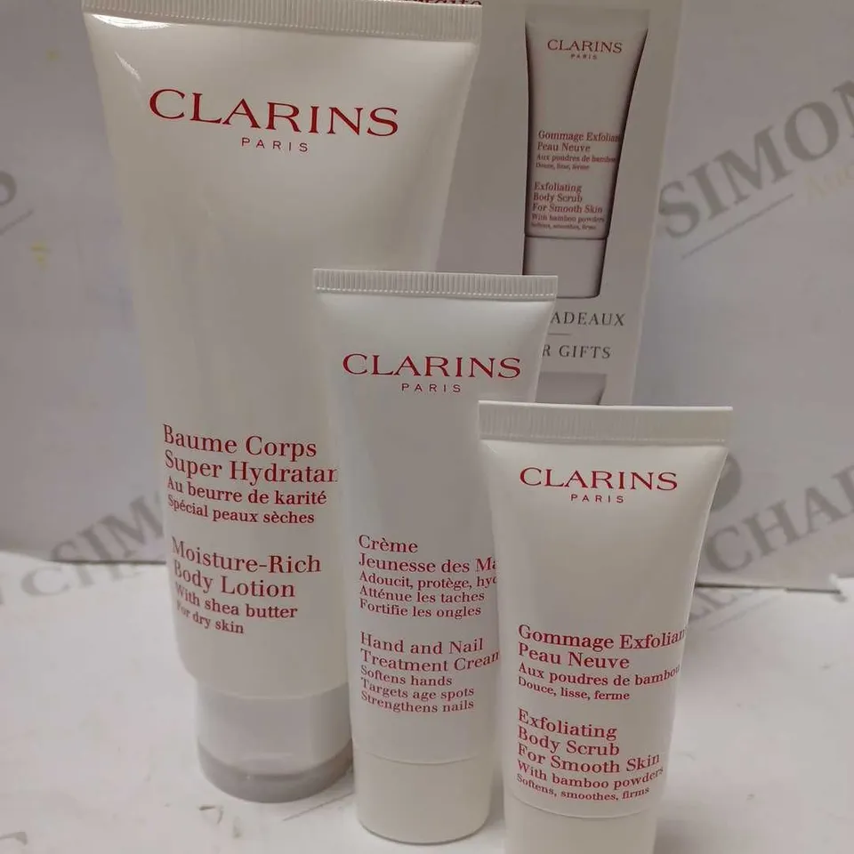CLARINS MOISTURE AND MORE BODYCARE SET 