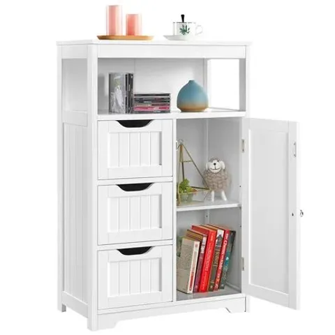BOXED 55.5CM Γ 86.5CM FREE STANDING CABINET