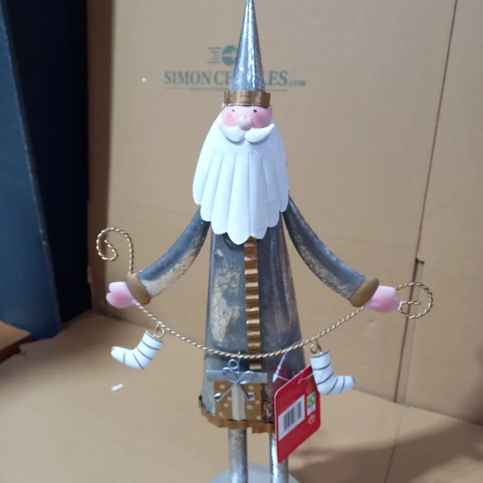 SILVER GIFT SANTA RRP £19.99