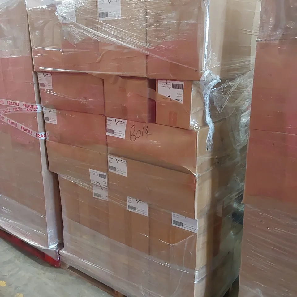 PALLET OF ASSORTED WALL AND BASE BATHROOM FURNITURE CARCASSES 