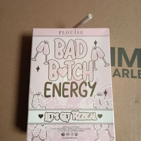 PLOUISE BAD BITCH ENERGY LIP CONDITIONER & LIP OIL SET – BOXED