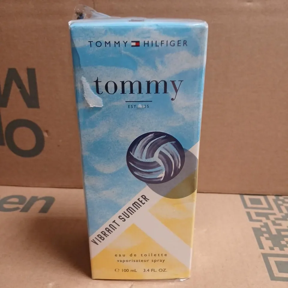 BOXED AND SEALED TOMMY VIBRANT SUMMER EAU DE TOILETTE 100ML