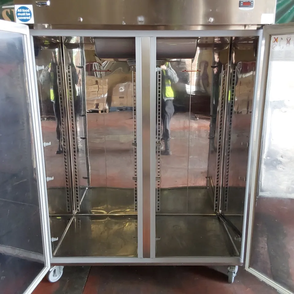 ELECTROLUX RS13P42F DOUBLE DOOR UPRIGHT FRIDGE