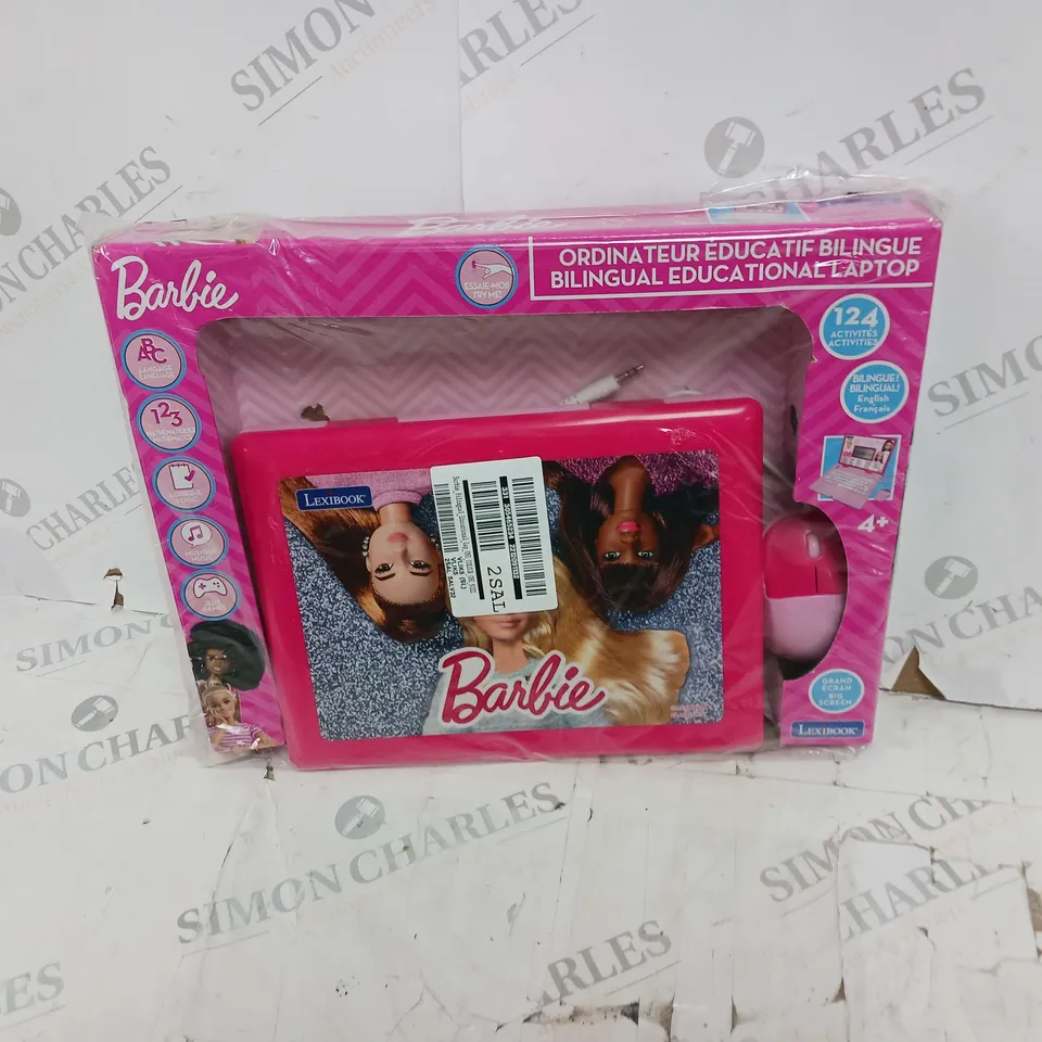 BARBIE BILINGUAL EDUCATIONAL LAPTOP  RRP £34.99