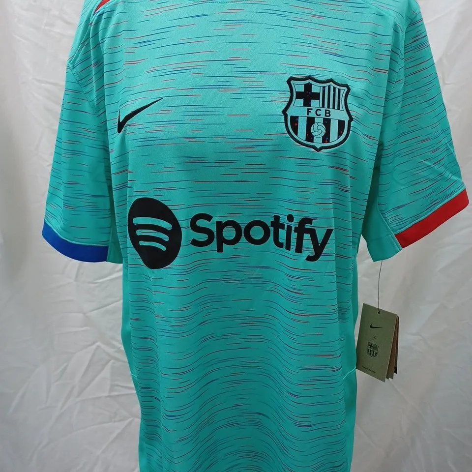 NIKE FC BARCELONA 23/24 MEN'S STADIUM THIRD JERSEY - SIZE L