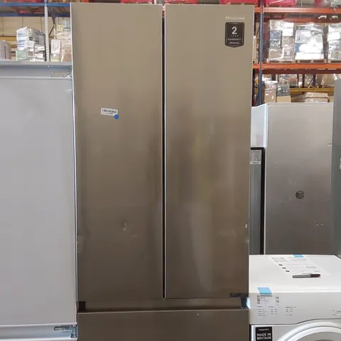 HISENSE RF632N4BCF 70CM WIDE FRENCH DOOR FRIDGE FREEZER - UNPROCESSED RAW RETURN