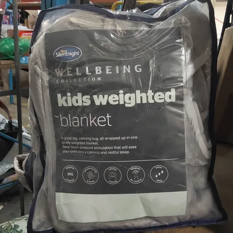 BAGGED SILENTNIGHT WELLBEING 3KG KIDS WEIGHTED BLANKET