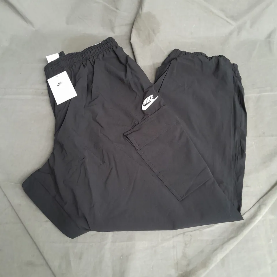NIKE STANDARD FIT TRACK PANTS IN BLACK SIZE XXL