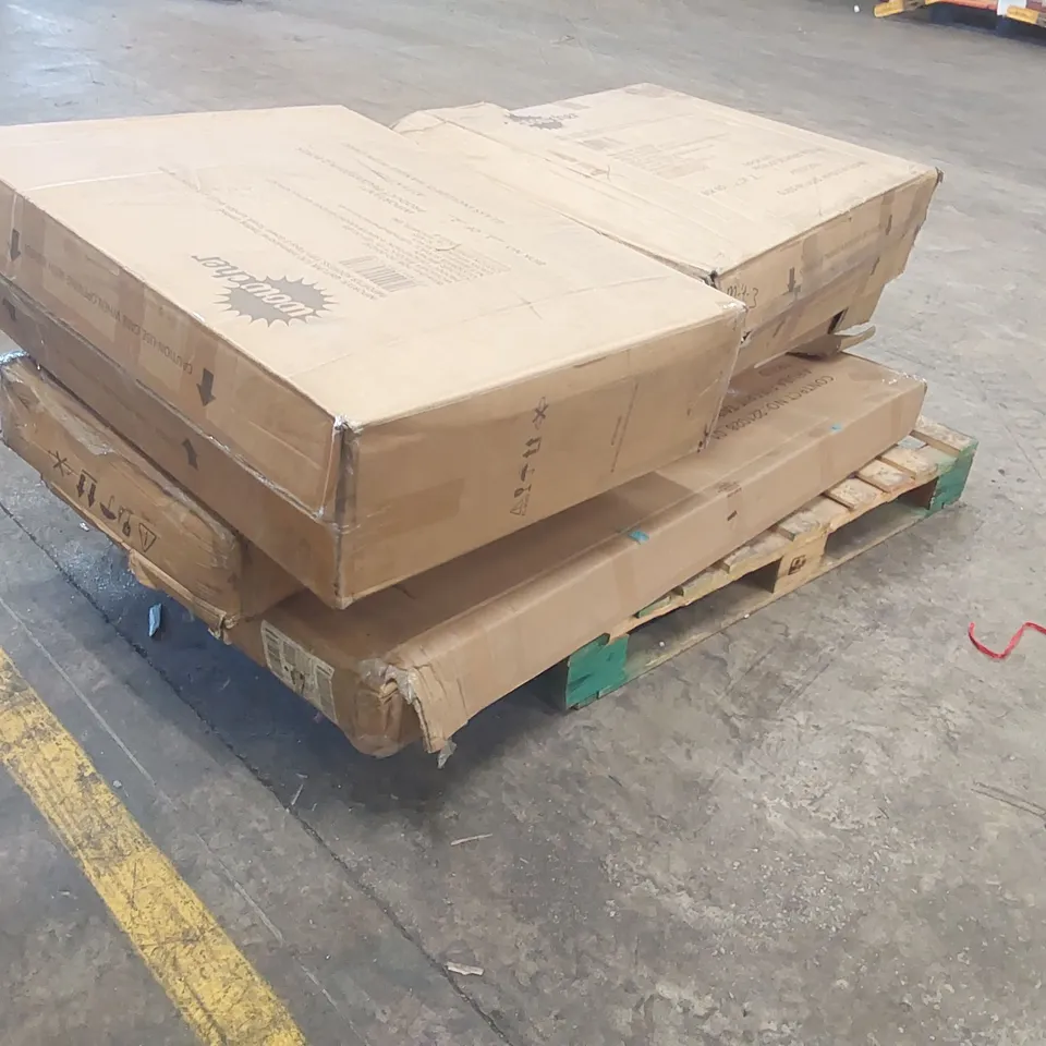 PALLET CONTAINING A LARGE ASSORTMENT OF FURNITURE PARTS 