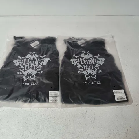 LOT OF APPROXIMATELY 45 BRAND NEW KILLSTAR ADA'S SPIRIT ITEMS IN BLACK - ALL SIZE 6Y