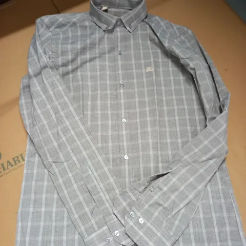 BURBERRY LONDON LONG SLEEVED SHIRT - SIZE M