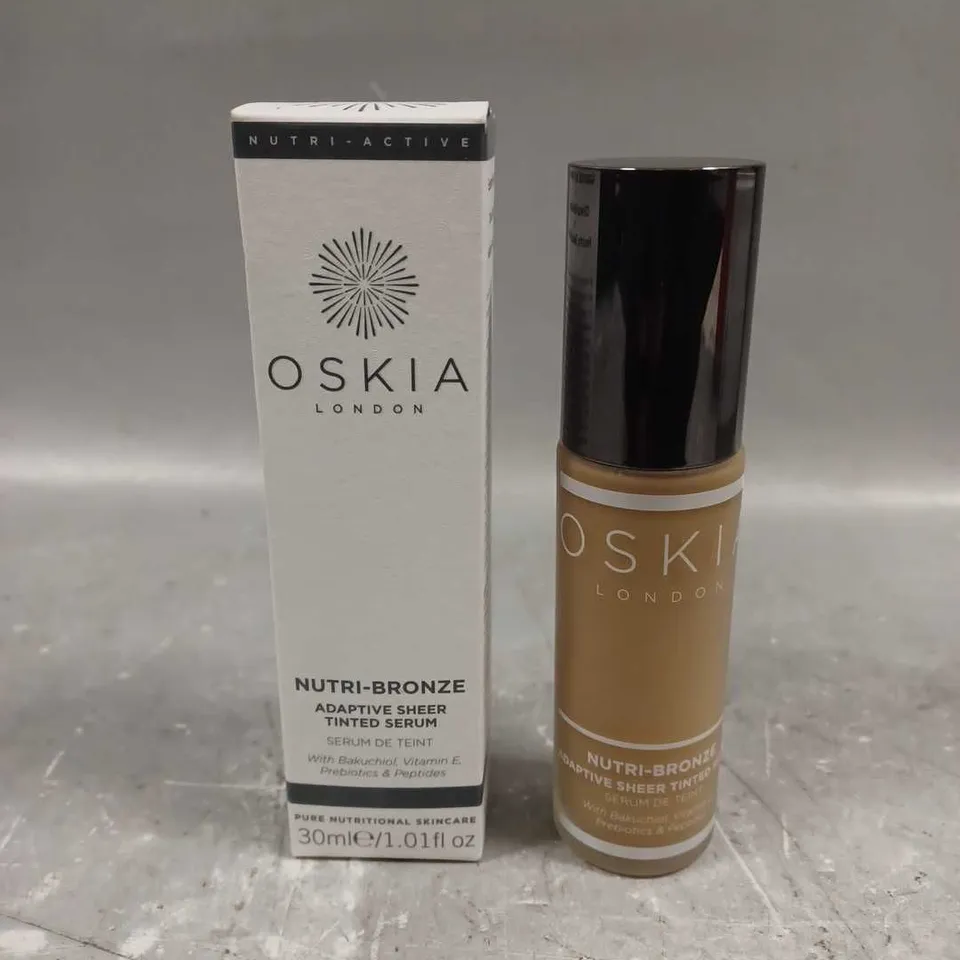 BOXED OSKIA NUTRI-BRONZE ADAPTIVE SHEER TINTED SERUM 30ML