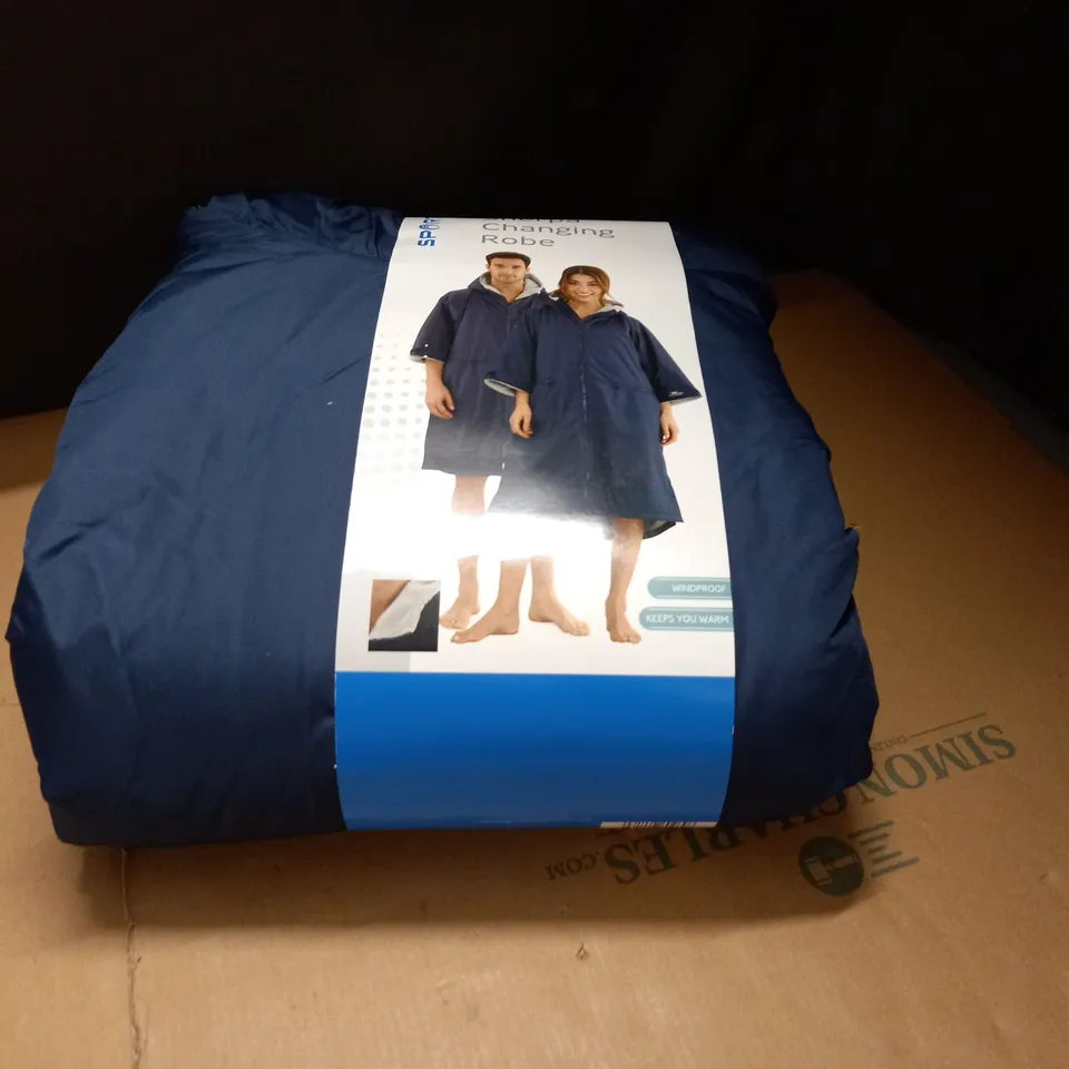 BLUE SHERPA CHANGING ROBE LARGE