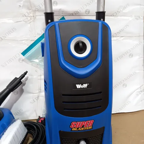 WOLF SUPER BLASTER PRESSURE WASHER BLUE