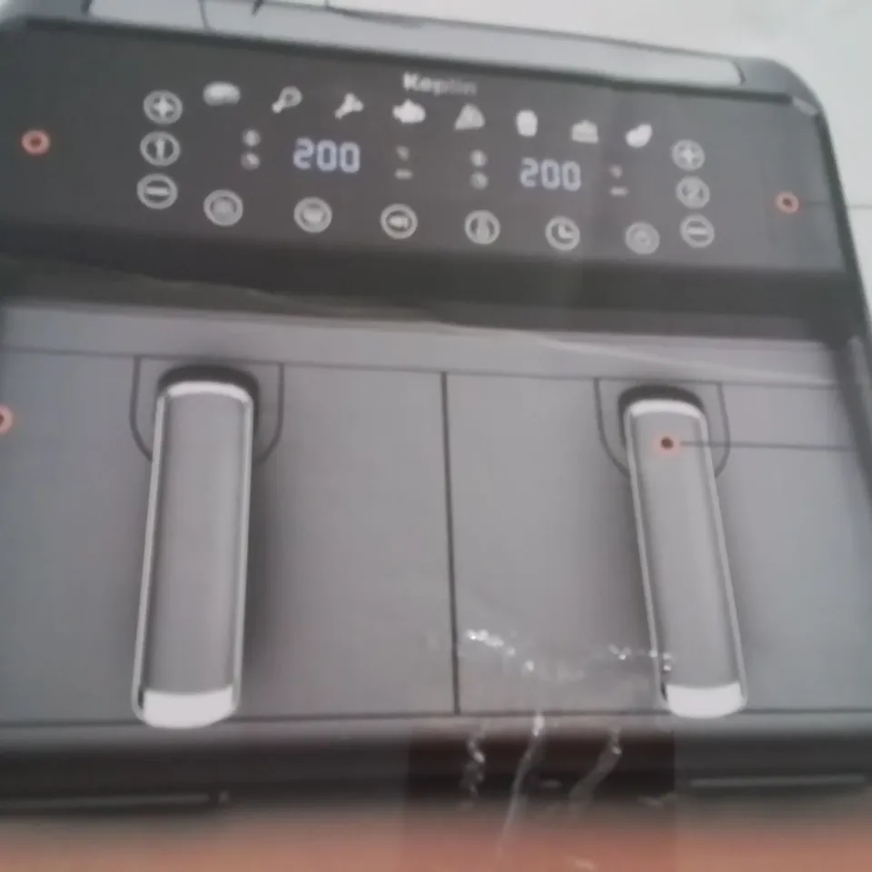 BOXED KEPLIN 9 LITRE DUAL DRAWER AIRFRYER