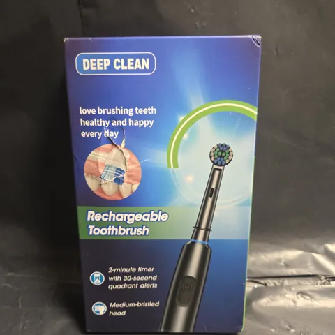 DEEP CLEAN RECHARGEABLE TOOTHBRUSH