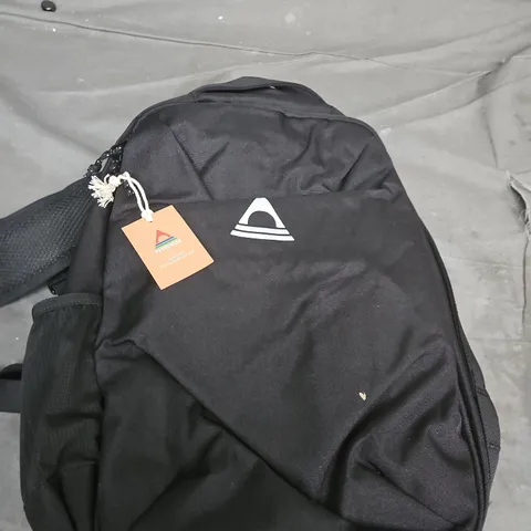 PASSENGER BLACK BACKPACK WITH LOGO PATCH