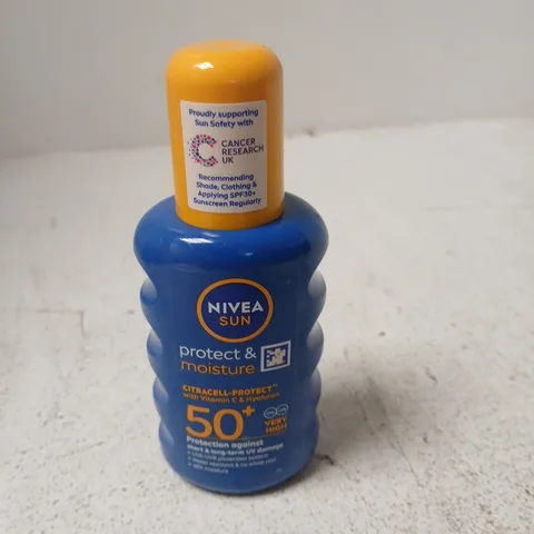 NIVEA SUN PROTECT & MOISTURE SPF50+ SUNSCREEN LOTION