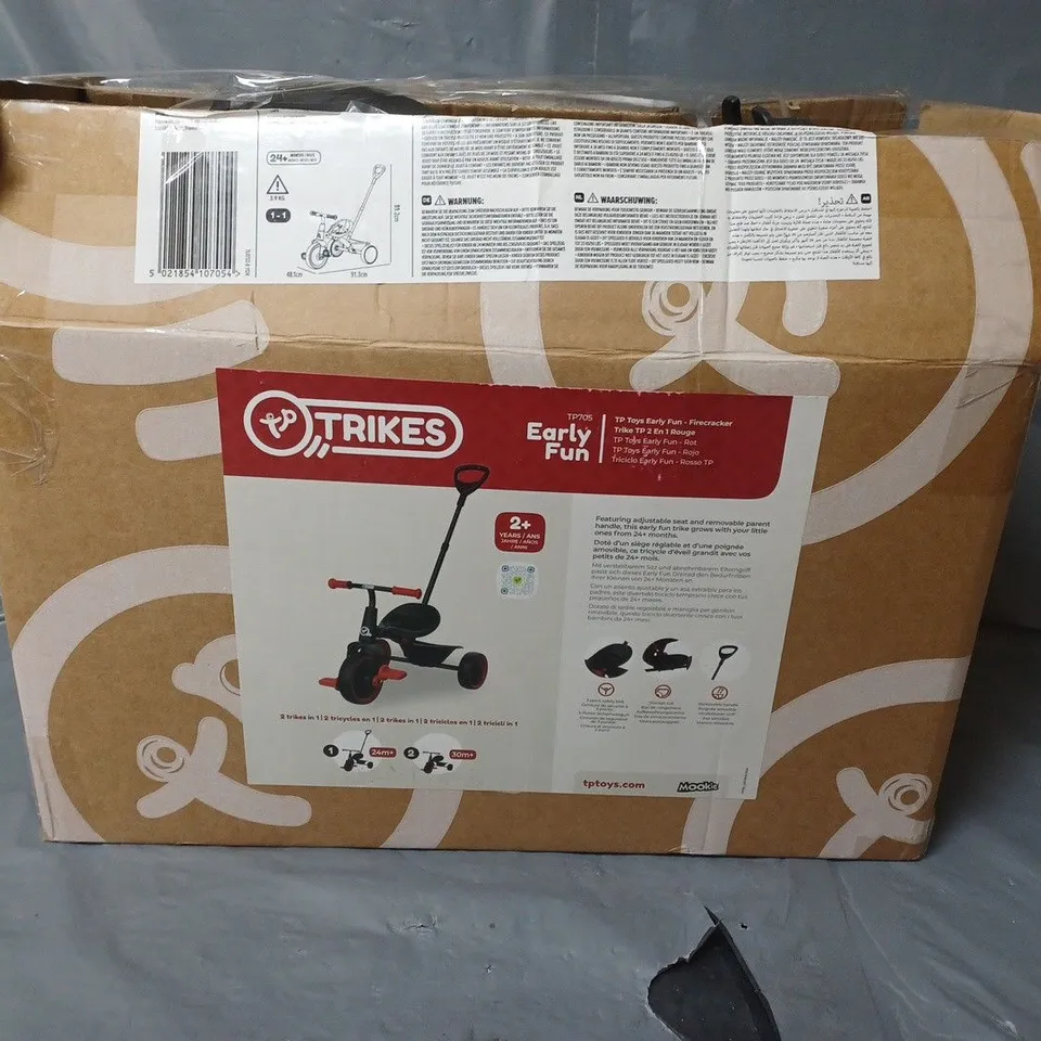 BOXED EARLY FUN TRIKE