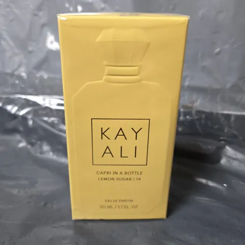 BOXED AND SEALED KAYALI CAPRI IN A BOTTLE LEMON SUGAR | 14 EAU DE PARFUM (50ML)