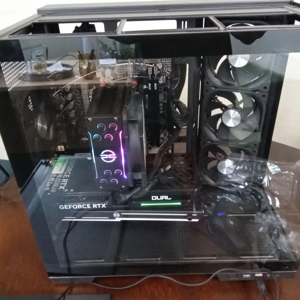 BOXED PC SPECIALIST BRE-BUILT COMPUTER // KNOWN SPECS: 2 X 8GB DDR 5 RAMS STICKS, GPU; 5060 TI, ASUS PRIME A620M-R MOTHERBOARD, CRUCIAL P310 M.2 SSD