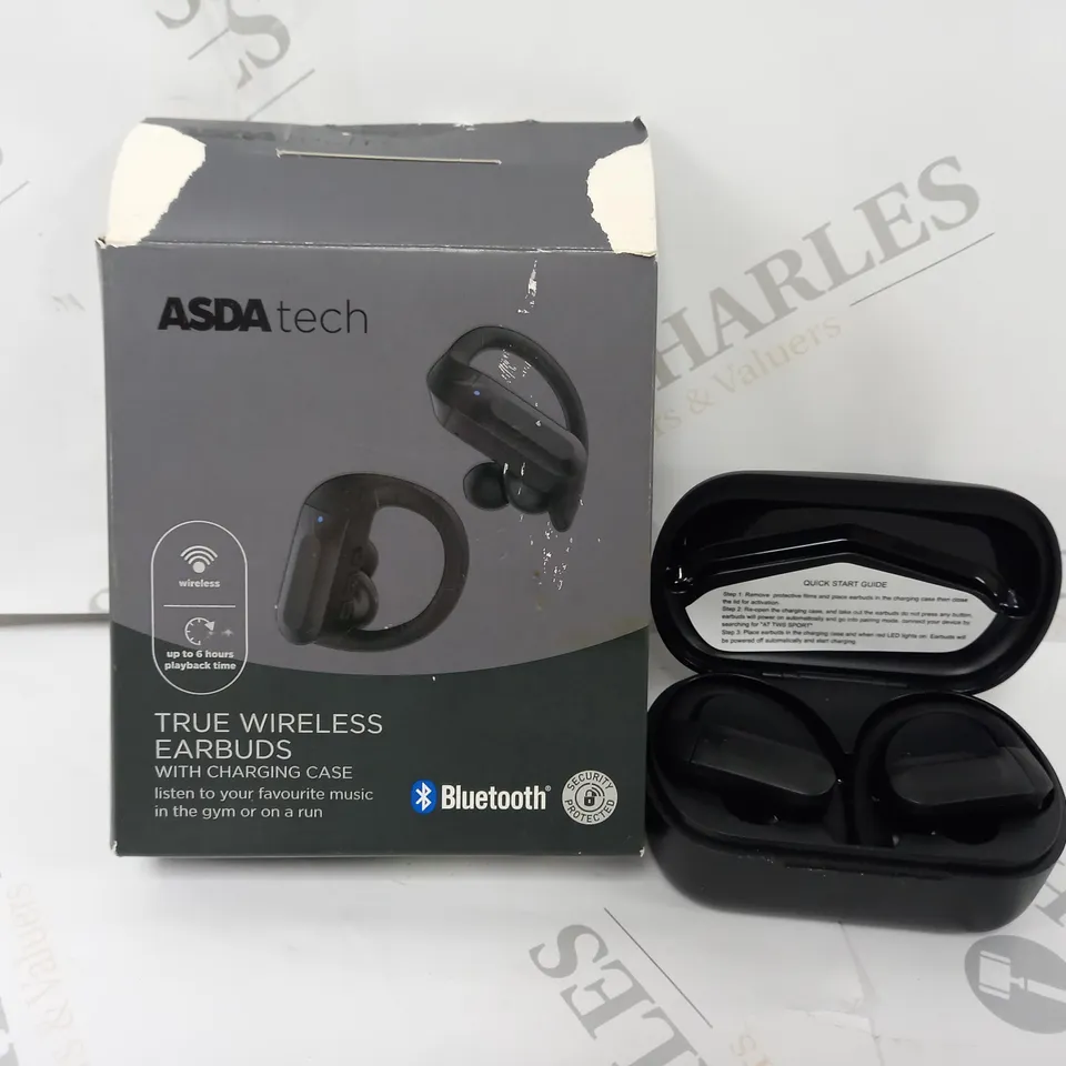BOXED BLUETOOTH TRUE WIRELESS AIRBUDS WITH CHARGING CASE
