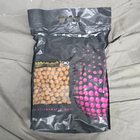 SEALED STICKY BAITS MANILLA SHELF LIFE 15MM CARP BAIT - 5KG