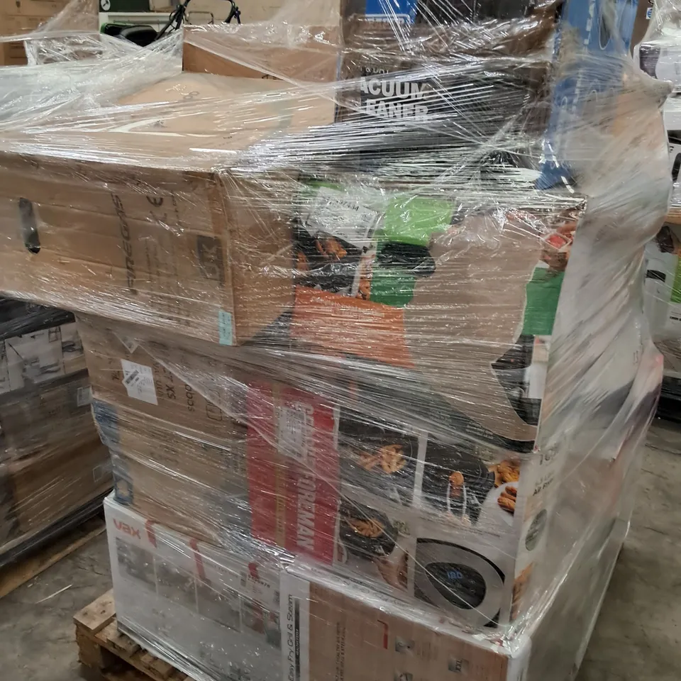 PALLET OF APPROXIMATELY 26 UNPROCESSED RAW RETURN HOUSEHOLD AND ELECTRICAL GOODS TO INCLUDE;