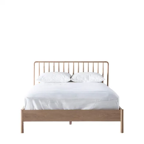 BOXED GALLERY DIRECT WYCOMBE SUPER KING SPINDLE BED (2 BOXES)