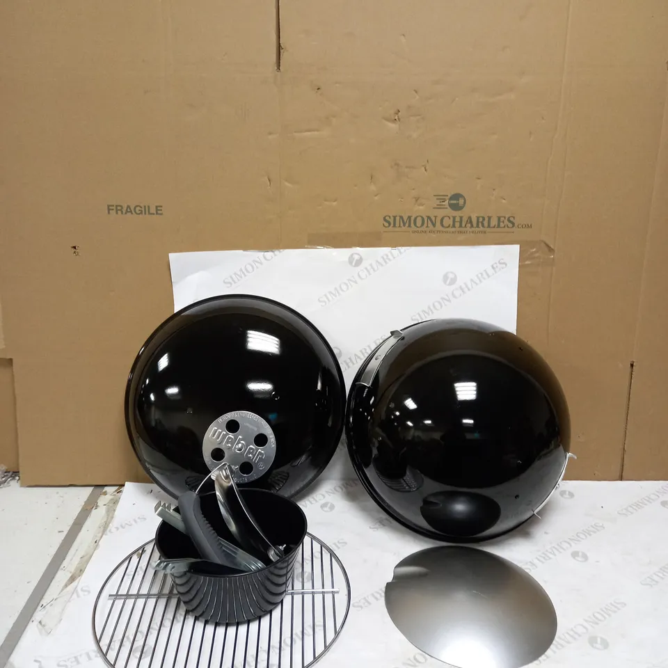 WEBER SMOKEY JOE ORIGINAL PORTABLE CHARCOAL BBQ, BLACK, 43.0 CM*37.0 CM*37.0 CM