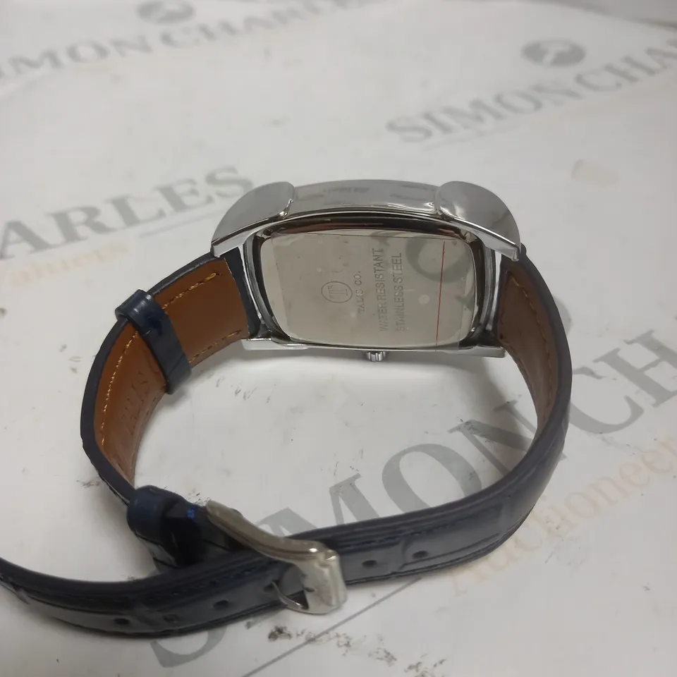 MENS TALIS CO WATCH – MOON PHASE MOVEMENT – SUB DIAL – GENUINE LEATHER STRAP 